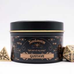 Gustave Candle - Expedition 33 Inspired Red Roses, Leather & Suede, Saffron, Clove, Plum Vegan, Hand-Poured - thumbnail 2