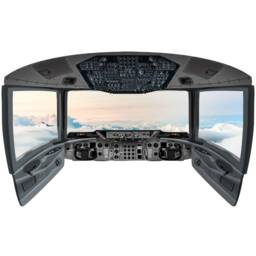 Vwaq Clouds Plane Window Sticker - Airplane Cockpit Wall Decal - Cp3 - thumbnail 2
