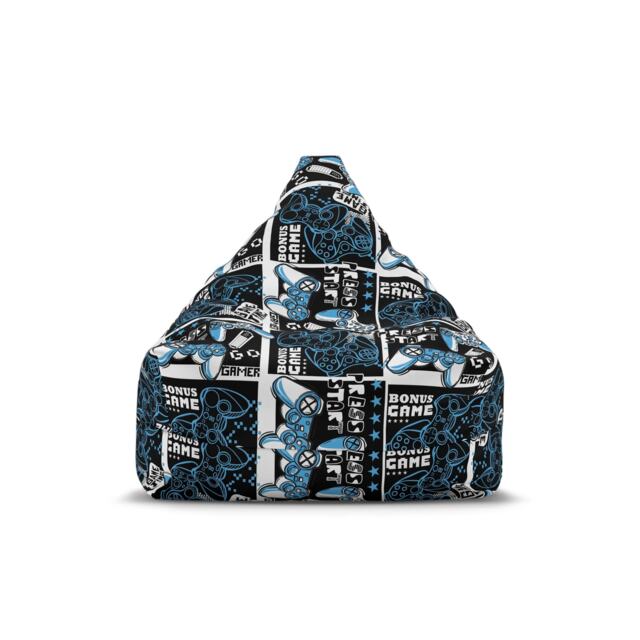 Gaming Bean Bag Kids Bean Bag Chair Cover Game Remote - image 1