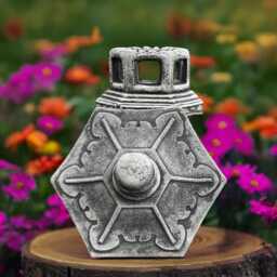 Outdoor Garden Pagoda Concrete Zen Decor Japanese Lantern Sculpture Meditation Statue Cement Asian Ornament Spiritual Yard Light Asian Gift - thumbnail 2