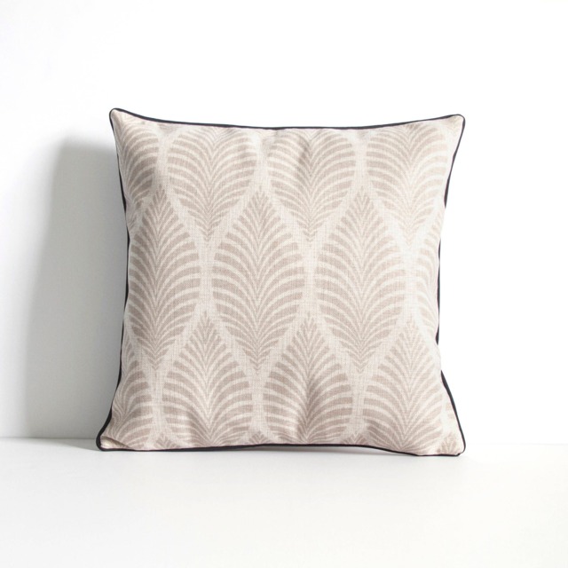 Modern Leaf Pattern Pillow Cover, Yellow Throw Pillow, Decorative Cushion Coverchristmas Gift Idea, Christmas Idea - image 1