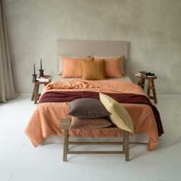 Handmade Linen Pillow Cover, Soft European Linen, Various Colors - thumbnail 4