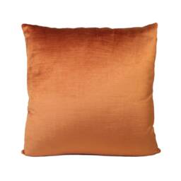 Bright Orange Cushion Covers, Throw Pillow Cover, Decorative Velour Pillowcase, Accent Modern Home Decor, Farmhouse Boho Trendy Toss - thumbnail 1
