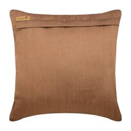 "Designer Rust Orange Throw Pillow Cover Custom 16""x16" - thumbnail 3