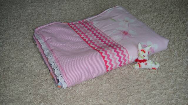 Crawling Blanket...baby...double Sided...sleeping...patchwork Blanket...playing...crawling...play Mat...gifts...birthday - image 1