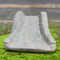 Outdoor Bridge Sculpture Concrete Garden Statue Stone Miniature Decoration Front Door Ornament Cement Accent Lover Gift - thumbnail 2