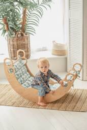 Pillow For Arch Rocker, 100% Cotton Baby Pillow, Cushion Climbing Arch, Montessori Furniture