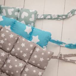 Pillow For Arch Rocker, 100% Cotton Baby Pillow, Cushion Climbing Arch, Montessori Furniture - thumbnail 2