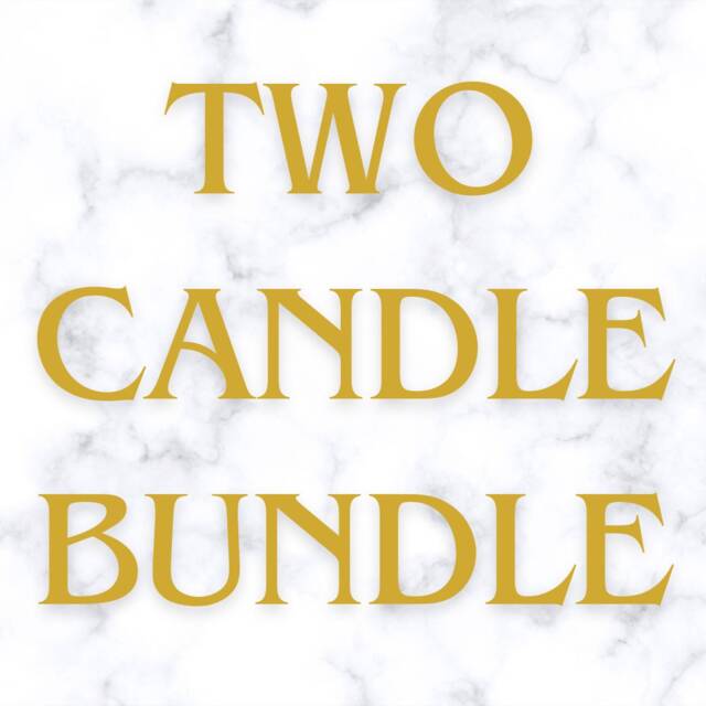 Two Candle Bundle , Mix & Match Scents