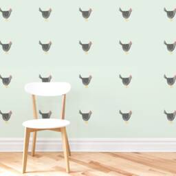 Gray Chickens - Peel-And-stick Wall Decals Mej - thumbnail 3