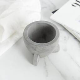 Handmade Rocket Concrete Planter Space Decor, Succulent Pot - thumbnail 2