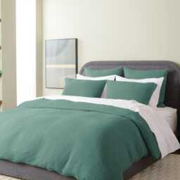 Muslin Pillowcase Mountain Sea Green - Gift Furnishings Interior - thumbnail 4