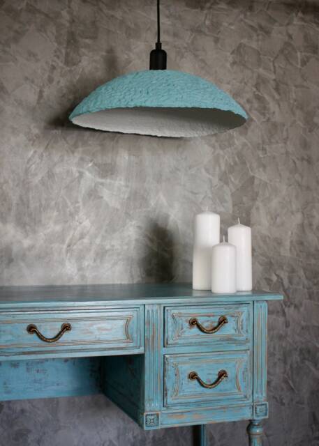 Paper Mache Lamp Kiran - image 1