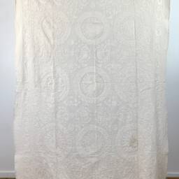 Hand Embroidered Suzani Tapestry Uzbek Floral Wall Hanging - thumbnail 2