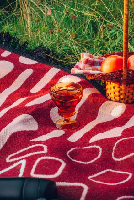 Reversible Kilim Rug - Recycled Cotton, Machine Woven - 63 X 82, 67 Inch - image 1