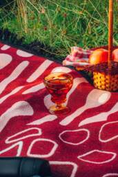 Reversible Kilim Rug - Recycled Cotton, Machine Woven - 63 X 82, 67 Inch - thumbnail 1
