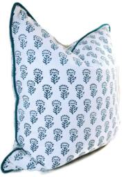 18x18 Inch Pillow Cover, Cushion Covers, Blue Decorative Pillows, Accent Throw Sofa Pillows - thumbnail 2