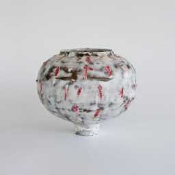 Modern Handmade Ceramic Vase - Sculptural Pottery For Minimalist Home Decor Unique Art Object - thumbnail 2