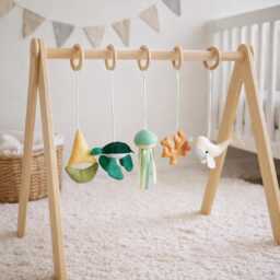 Ocean Baby Play Gym Toys Felt Sea Creatures Mobile