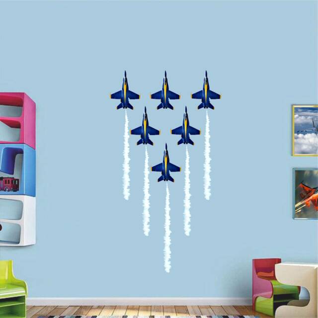 Blue Angel 698mm X 1272mm - Wall Sticker Aerobatic Team 358 - image 1