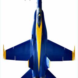 Blue Angel 698mm X 1272mm - Wall Sticker Aerobatic Team 358 - thumbnail 3