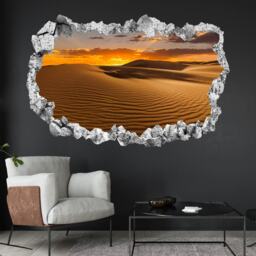 Desert Sunset Wall Decal Sticker Mural Poster Print Art Home Bedroom Office Decor Kr26 - thumbnail 1