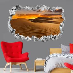 Desert Sunset Wall Decal Sticker Mural Poster Print Art Home Bedroom Office Decor Kr26 - thumbnail 3