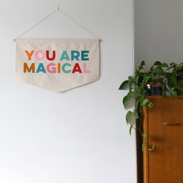 You Are Magical Wall Hanging, Banner Flag - image 1