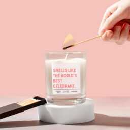 Celebrant Candle Gift. Worlds Best Celebrant Best Registrar. Wedding - thumbnail 3