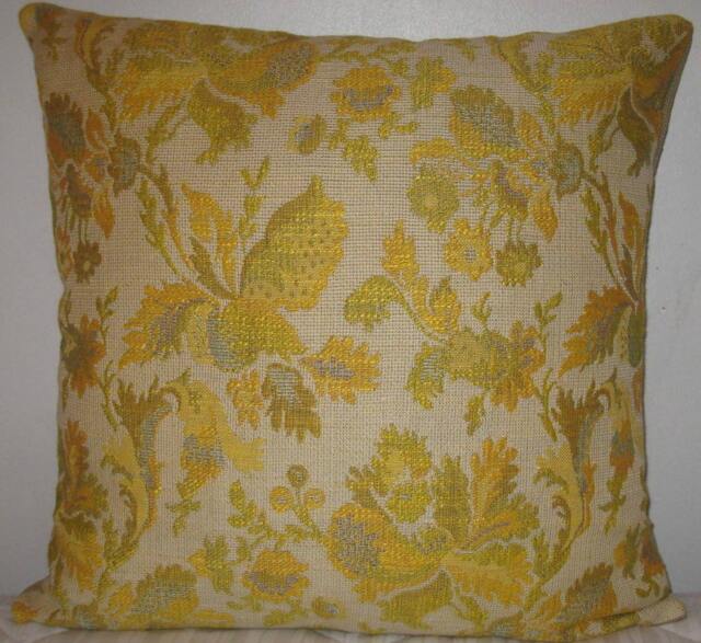 "Floral Decorative Pillow Cover-In 20""x20" - image 1