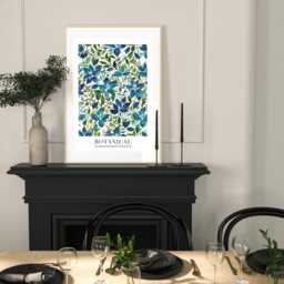 Neutral Wall Prints, Botanical Bedroom Home Decor, Hand Drawn Plants, Set Of 3 Prints A4 A3 A2 A1 - thumbnail 3