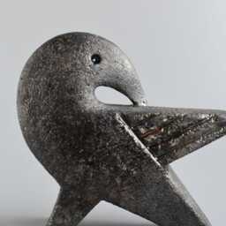 Ceramic Sculpture Of Crows, Figurine, Bird Figurine, Black Raven, Art & Collecting, Gift, Gothic, Home Decor, Original Gift - thumbnail 3