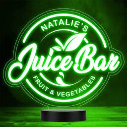Fruit & Veg Healthy Fitness Home Juice Bar Gift Colour Change Night Light - thumbnail 1
