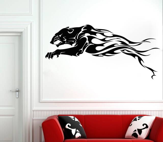 Panther Wall Decal Removable Vinyl Home Decor T1428 - image 1