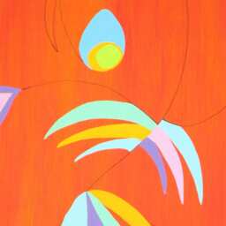 Abstract Dance Figure - Art Prints Or Original Of Acrylic Painting By Ken Tesoriere - thumbnail 2