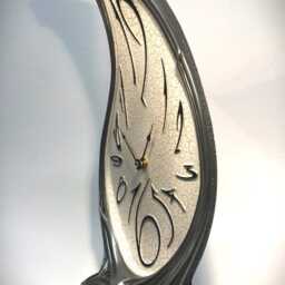 Art Nouveau Teardrop Mantel Clock, Decorative Table Clock - thumbnail 3