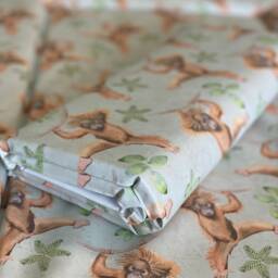 Orangutan Baby Changing Mat, Monkey Baby Changing Mat, Change Orangutan Nursery Decor - thumbnail 4