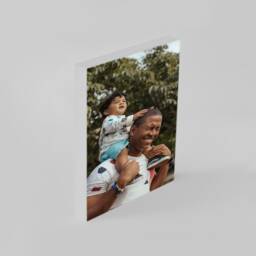 Photo Block - Bloc Lluniau Picture Frame Desk Home Decor Personalised Gift Cymraeg - thumbnail 2