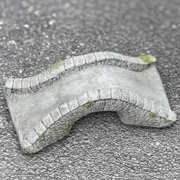 Cement Bridge Statue Concrete Garden Figurine Outdoor Decoration Handmade Art Front Door Ornament Bridge Lover Gift - thumbnail 4