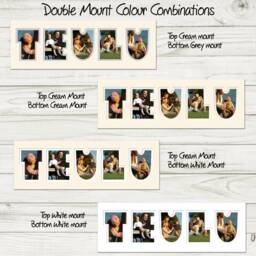 Teulu Photo Frame Word Name Special Gift 82A By Photos in A Word - thumbnail 2