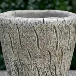 Outdoor Flower Pot Statue Concrete Plant Sculpture Cement Planter Decoration Planter Lower Gift Front Door Figurine Handmade - thumbnail 4