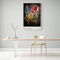 Movement By Wassily Kandinsky - 1935 - Wrapped Framed Canvas Rolled Photo/Poster Print - thumbnail 2