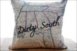 Dirty South Pillow Cover - thumbnail 1