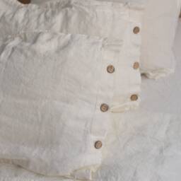 Linen Sheet Set/Linen Sheet Set Bedding Queen King 100% Set/ Shabby Chic Farmhouse - thumbnail 2