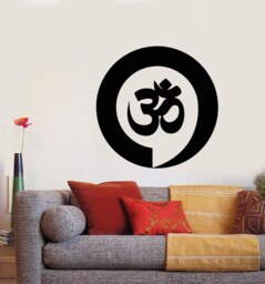Wall Art Mural Enso Om Lotus Meditation Yoga Relax Zen Decor 1289Dz - thumbnail 1
