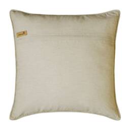"Cotton Linen Beige Throw Pillow Cover 16""x16" - thumbnail 3