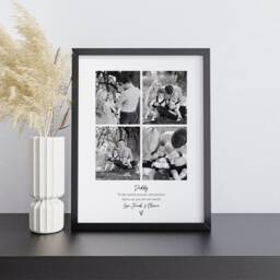 Daddy Photo Frame, Personalised Picture Print, Dad Gift For Husband, Father Birthday Gift, Christmas - thumbnail 3
