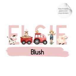Personalized Farm Animal Name Stickers Nursery Wall Decor - 3 - thumbnail 3