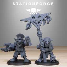 Goblin Infantry Reborn/Goblins Orc Sci Fi Space Table Top Station Forge 3D Print Wargaming - thumbnail 4