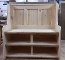 4Ft Wide Monks Bench, Storage Bench, Shoe Any Size Made. Delivery Cost Shown On The 2nd Photo